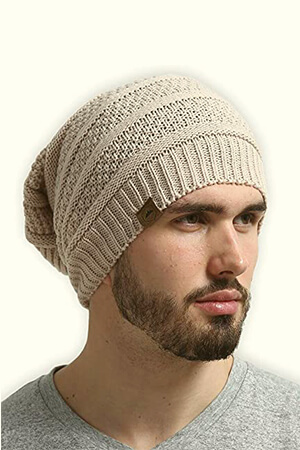 Men Wool Winter Hats Fisherman/'s Beanie Handmade Slouch Australian made Fall Fashion Knitted Beanie