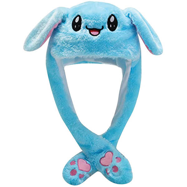 Light Up Bunny Beanie With Popping Ears