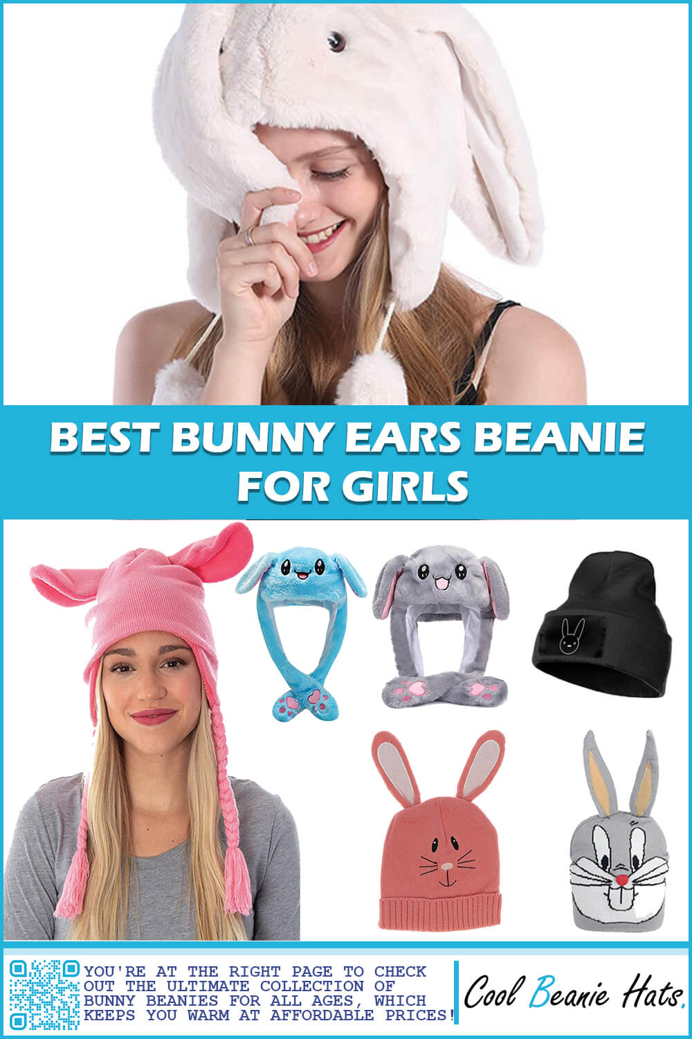 Best Bunny Ears Beanie for Girls